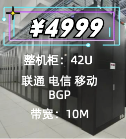 整机柜+10M带宽